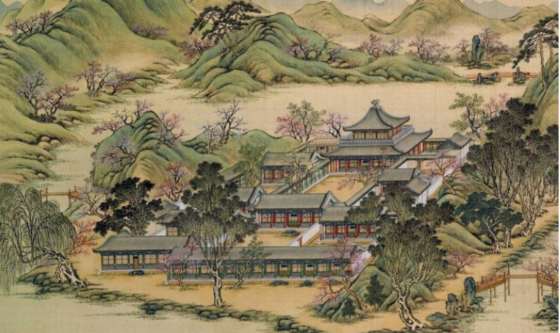 Ngoài ra, Viên Minh Viên có nhiều lầu các lớn bao gồm: Thanh Huy các, Lãng Cáp các, Ngũ Phúc đường, Nhật Cổ đường, Lộ Hương trai, Tùng Vân lâu, Nguyện Khai Vân lâu…