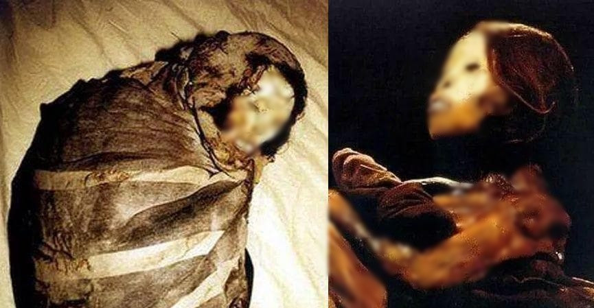 Tuy nhiên, Juanita có cái chết đầy đau đớn khi bị đánh một cú mạnh vào đầu và tử vong. Đây chính là lý do khiến hộp sọ của thiếu nữ này bị tụ máu và bộ não lệch sang một bên.