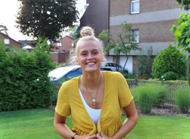 Hanna Orthmann được xem là một trong những mỹ nhân xinh đẹp nhất làng bóng chuyền thế giới.