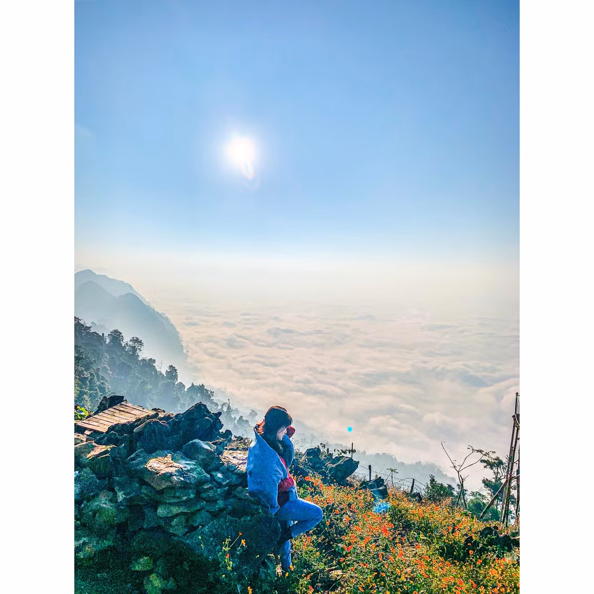 Hang Kia - Pà Cò - Hòa Bình cũng là điểm săn mây lý tưởng. Mùa săn mây tại đây thường vào tháng 10 đến tháng 4 năm sau. Ảnh: Thuý Thuý