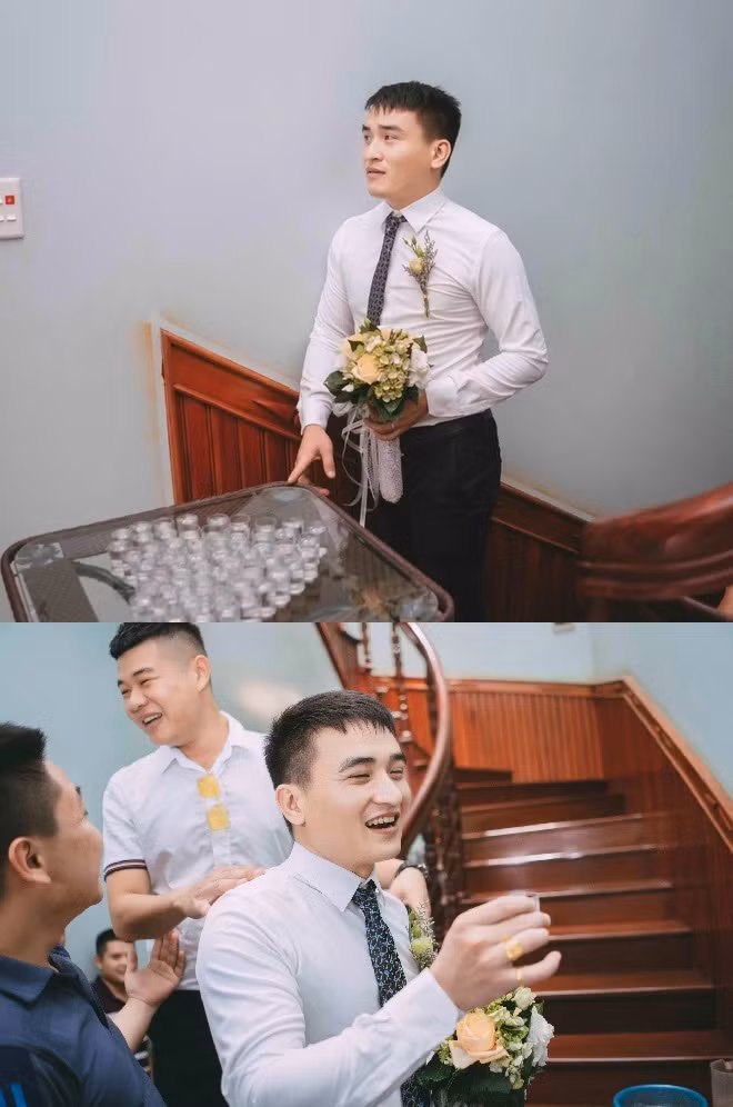 Một đám cưới khác vào năm 2019 tại Lạng Sơn chú rể cũng từng phải “khóc thét” trước 49 ly trước khi bước vào phòng cô dâu. Tuy nhiên, đây thực chất chỉ là màn thử thách đón dâu vui, chú rể chỉ cần nhấp môi còn lại sẽ được anh em bạn bè và họ hàng hỗ trợ.