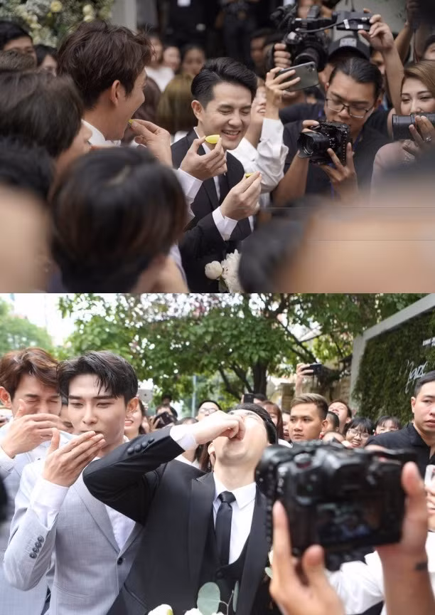 Ông Cao Thắng cũng từng phải ăn chanh mới có thể rước được Đông Nhi về dinh. Ảnh: Tổng hợp