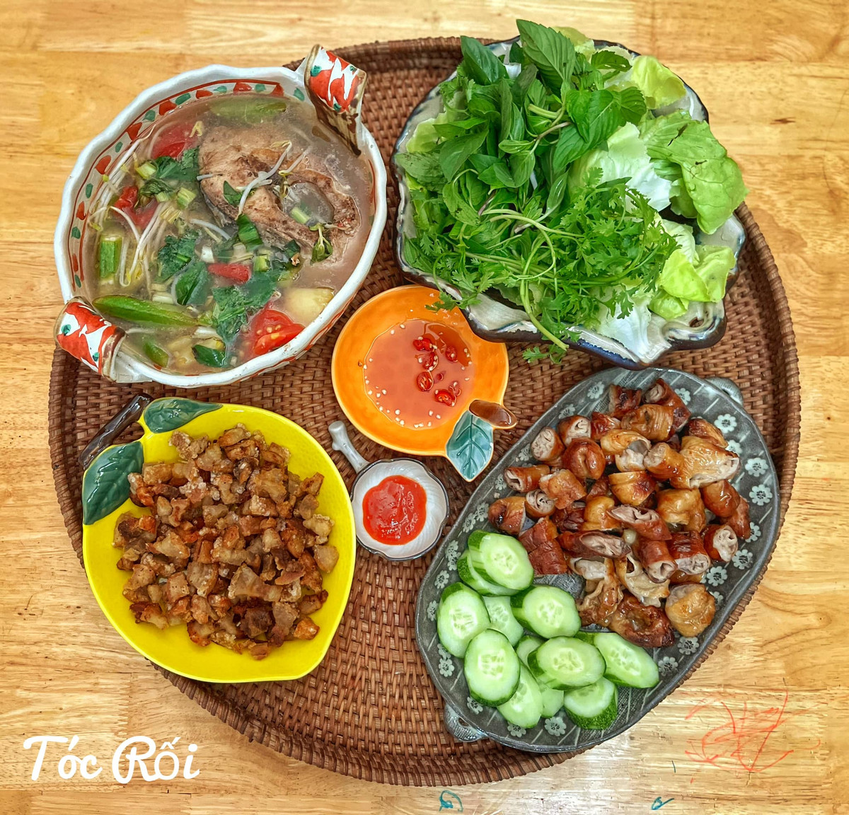 Chị cho rằng các món ăn mình làm đều đơn giản nhưng quan trọng là phù hợp với khẩu vị của chồng con nên ai cũng hào hứng và ăn hết.