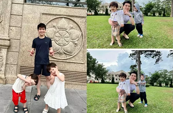 Khi được Đỗ Mỹ Linh rủ đứng cạnh cùng, cậu bé chạy đến nắm tay nàng hậu rất tình cảm. MC Đức Bảo sau đó còn ngỏ lời giữ Gấu ở lại sân khấu, nhưng nhóc tỳ đã quay đi.