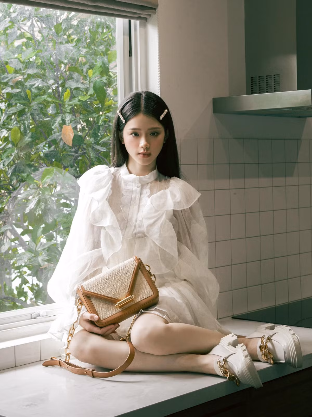 Nàng hot girl 2K này đang dần định hình cho mình được phong cách thời trang sau khi đã trải nghiệm nhiều style khác nhau. Ảnh: IGNV