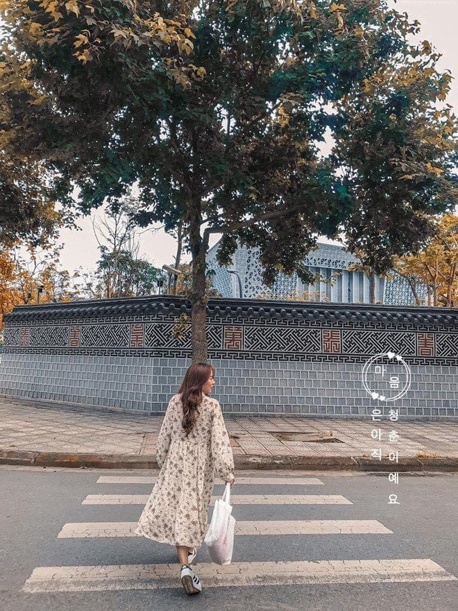 Đại sứ quán Hàn Quốc là địa điểm sống ảo được rất nhiều bạn trẻ yêu thích trong thời gian gần đây. Các bạn có thể tha hồ chụp được những bức ảnh chuẩn phong cách Hàn mà chẳng cần phải đi đâu xa. Ảnh: Địa Điểm Ăn Chơi Hấp Dẫn Hà Nội