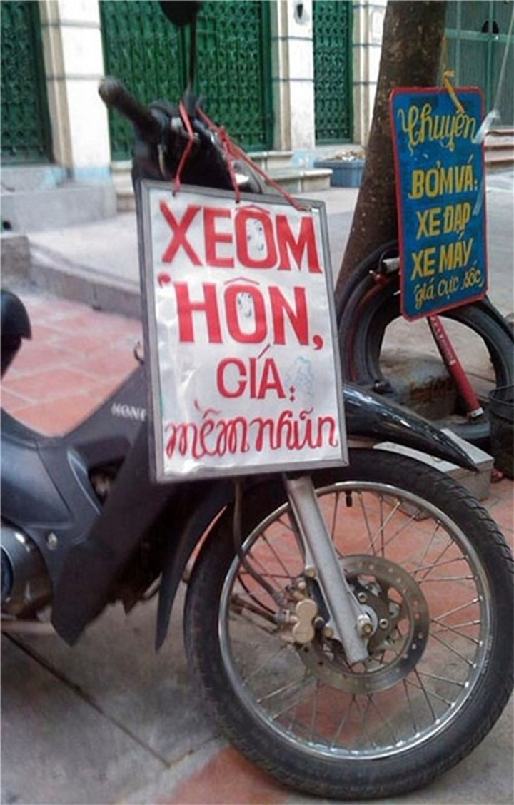 Lời rao dễ thương thế này ai mà nỡ ngó lơ.