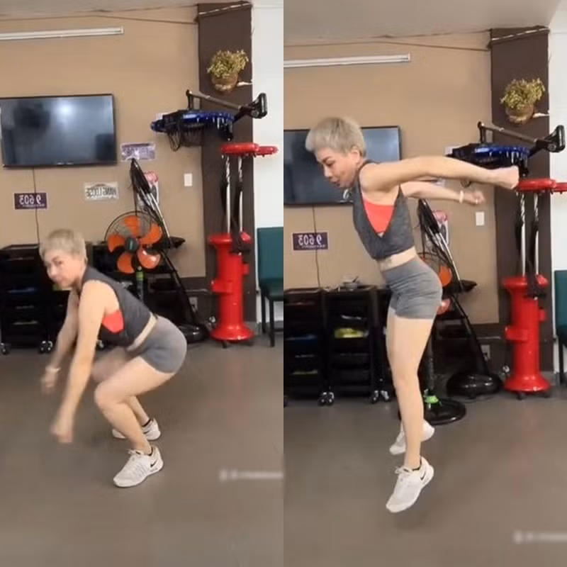 Cô từng chia sẻ hình ảnh xuất hiện tại một cuộc thi sắc đẹp dành cho doanh nhân người Việt, so tài với những thí sinh khác trẻ trung hơn và tài giỏi không kém.