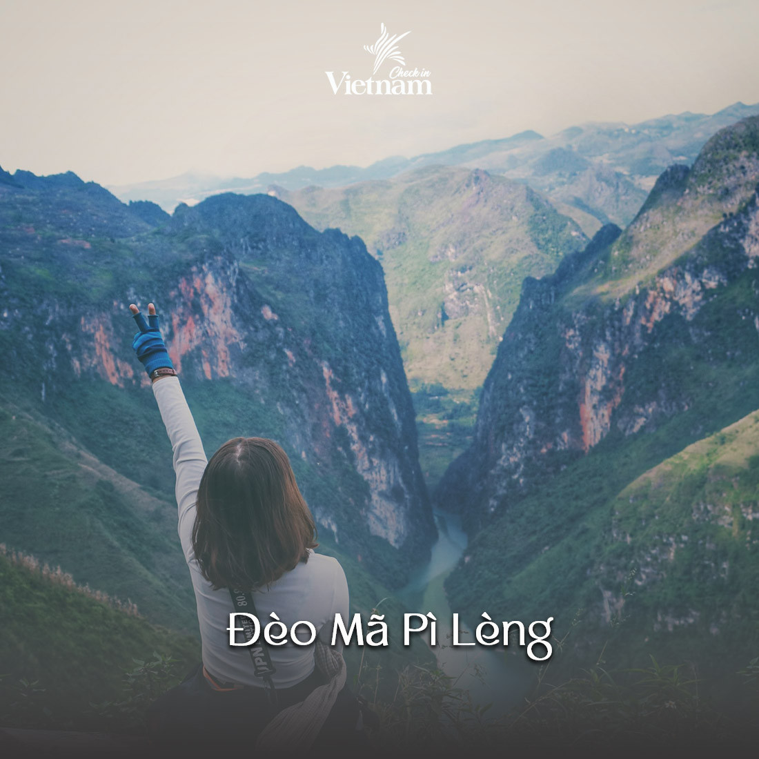 Đèo Mã Pí Lèng là điểm đến không thể bỏ qua trong suốt hành trình ở Hà Giang. Khi lên đến đỉnh đèo Mã Pí Lèng rồi, bạn mới thật sự cảm nhận được hết vẻ đẹp kỳ vĩ của thiên nhiên. Ảnh: Check in Vietnam