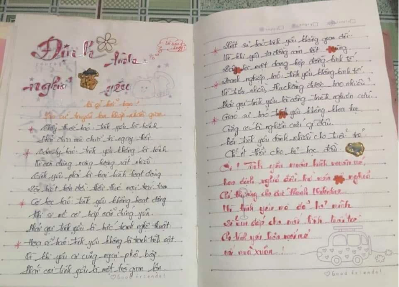 Những cuốn sổ ấy là một thời thanh xuân rực rỡ của thế hệ 8X, 9X đời đầu cùng với Yahoo, Blog... Ảnh: Tổng hợp