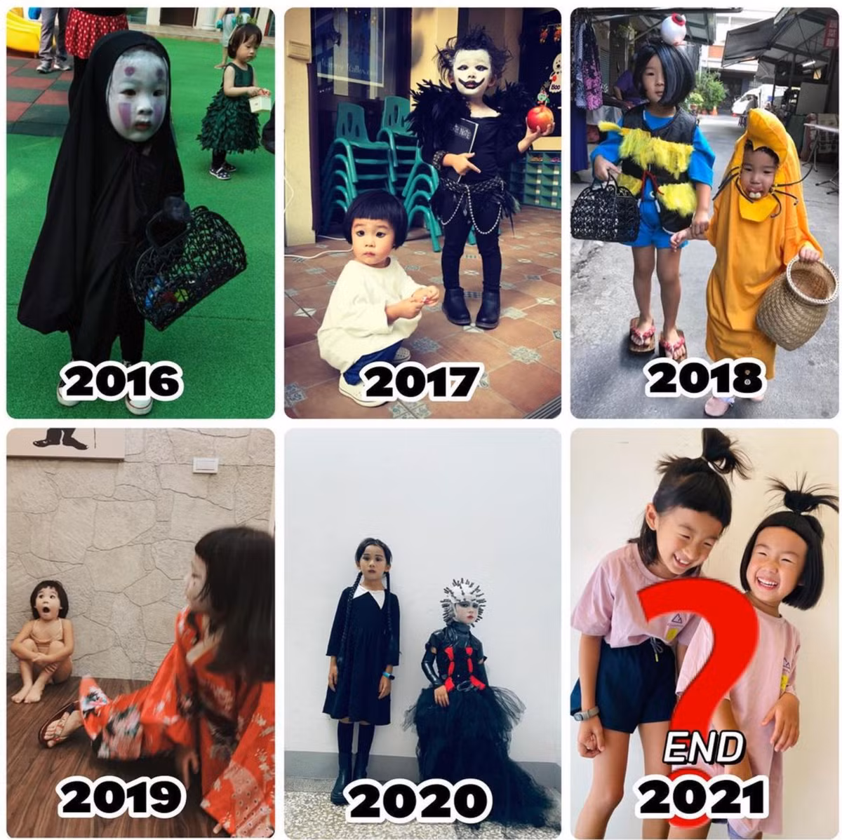 Tạo hình Vô Diện tuy có phần đáng sợ với bạn bè đồng trang lứa nhưng lại cực kì dễ thương trong mắt người lớn ấy đã giúp Momo trở thành một "hot face" thực sự.