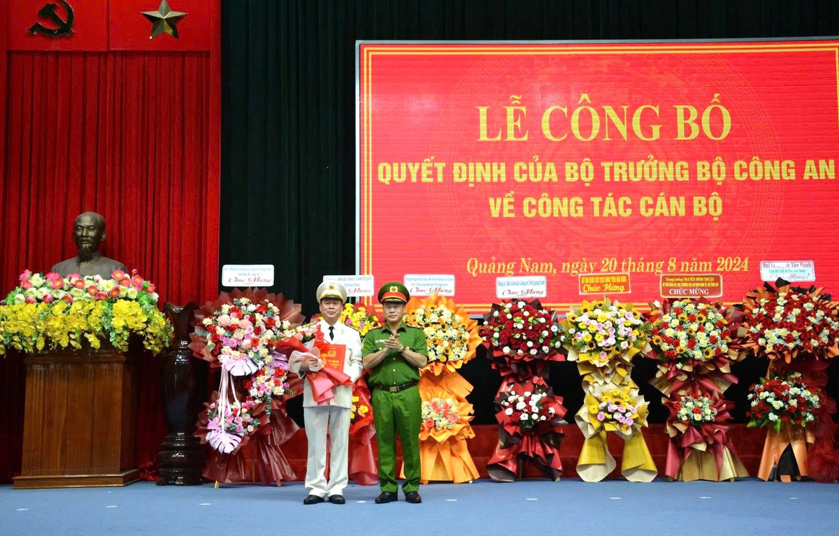 Đại tá Nguyễn Hữu Hợp làm Giám đốc Công an tỉnh Quảng Nam Dai ta Nguyen Huu Hop lam Giam doc Cong an tinh Quang Nam