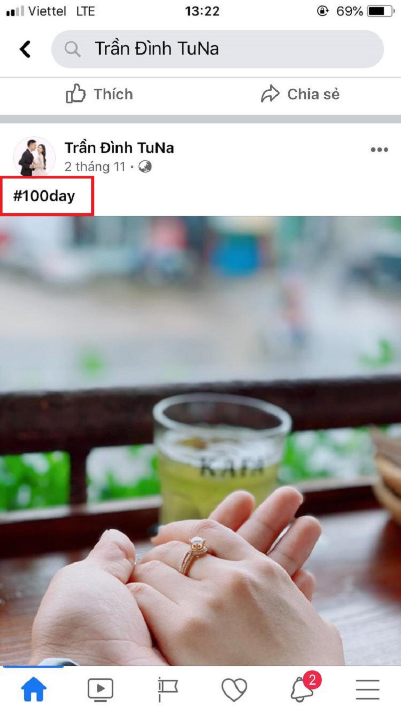 Thế nhưng đến tháng 11, cô nàng đã kỷ niệm 100 ngày yêu với bạn trai mới? Đây chẳng là "sừng" thì là gì?