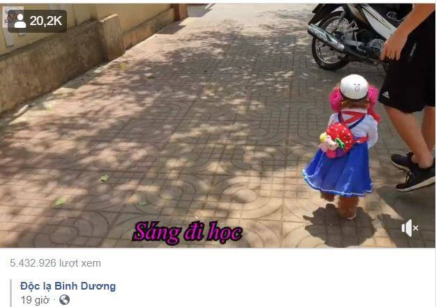 MXH Viet phat cuong co cho di bang 2 chan 5,5 trieu luot xem