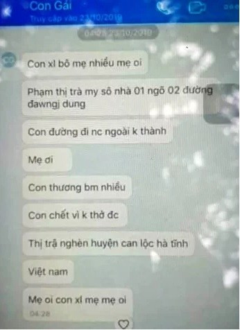 Tin nhắn gửi về gia đình trước khi tử vong của T.M bị cộng đồng mạng cho là không hợp lý. Nhiều người cũng nhận định việc nạn nhân T.M nhắn tin về xin lỗi gia đình là không hợp lý, bởi lẽ đi lao động chui thường không được sử dụng điện thoại và ở nhiệt độ khoảng -25 độ C trong container, liệu điện thoại có hoạt đông không? Tin nhắn lại được gửi bằng phần mềm Zalo, T.M khi đó còn đủ tỉnh táo để kết nội mạng rồi nhắn tin? Hơn nữa, tại sao chỉ có T.M có điện thoại để sử dụng còn 38 nạn nhân còn lại không để lại lời nhắn, dấu hiệu gì cho gia đình. Liệu rằng việc nhắn tin cho gia đình trong giây phút cuối đời của T.M có phải được dàn dựng để lừa đảo?