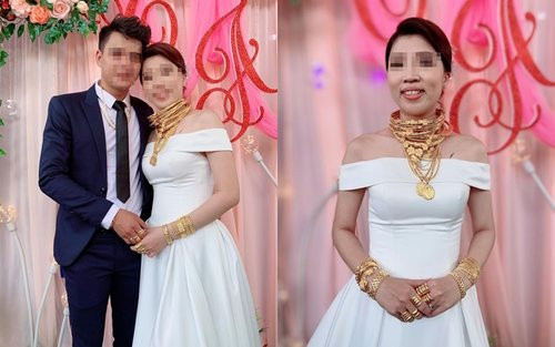 Có những cô dâu được tặng số vàng giá trị lên tới 300 cây khiến ai nấy đều phải ghen tỵ.