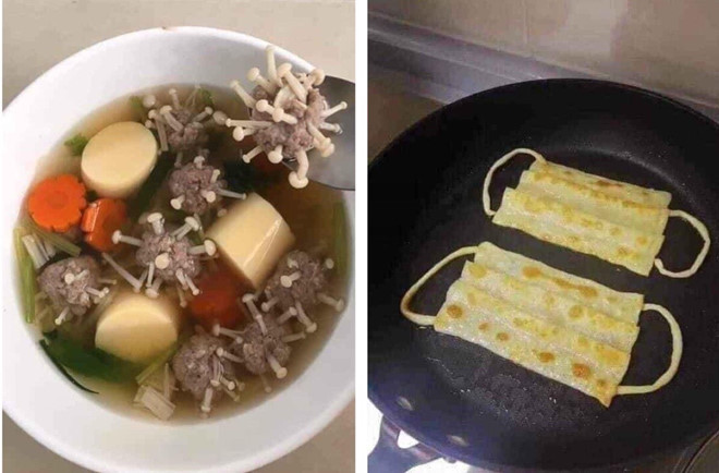 Mới đây, chủ đề vụng về chuyện bếp núc nhưng độ sáng tạo thì không ai bằng được các chị em không ưa nấu nướng hưởng ứng nhiệt tình. Hàng loạt những sản phẩm "cá khó ló cái khôn" được "trình làng" khiến ai cũng buồn cười.