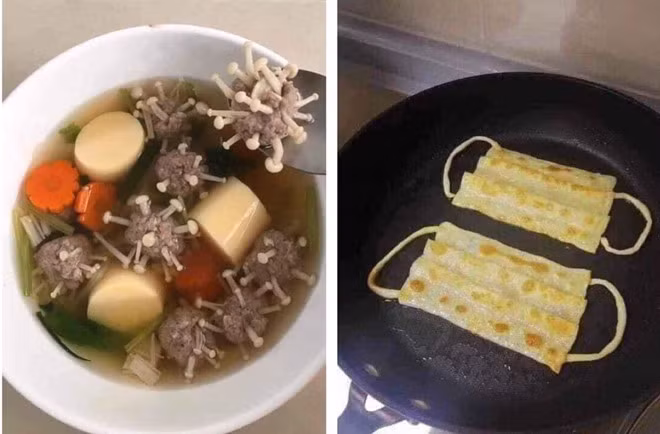 Mới đây, chủ đề vụng về chuyện bếp núc nhưng độ sáng tạo thì không ai bằng được các chị em không ưa nấu nướng hưởng ứng nhiệt tình. Hàng loạt những sản phẩm "cá khó ló cái khôn" được "trình làng" khiến ai cũng buồn cười.