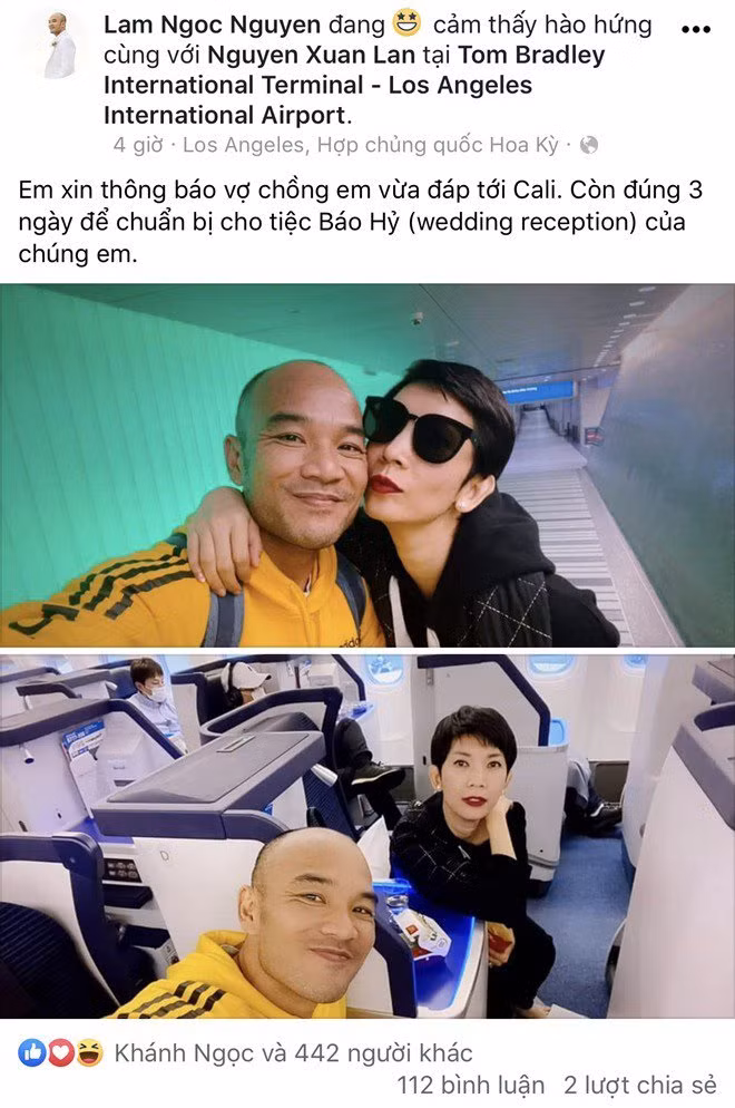 Sao viet dip Tet 2020: Vo chong Xuan Lan di My lam tiec bao hy, Trang Tran sang Uc gap ong xa-Hinh-5