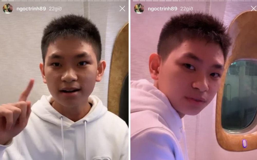 Đặc biệt, Gia Kỳ từng tiết lộ khi chi gần 100 triệu để ngồi gần thần tượng của mình khi ấy là Ngọc Trinh trên máy bay. Kể về kỷ niệm này, nam rich kid chia sẻ hôm đó khi biết được "nữ hoàng nội y" có chuyến bay ra nước ngoài nên đã đặt vé để bay chung.