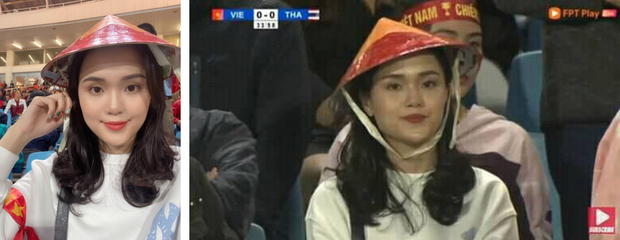 Vợ Duy Mạnh từng bị người hâm mộ nhận xét là mặt to, nước da xỉn màu và khuôn mặt thiếu sức sống khi xuất hiện trên khán đài để cổ vũ chồng.