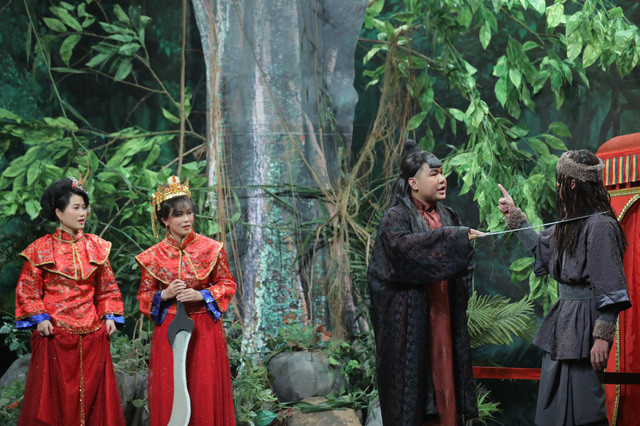 Trong chương trình này, Misthy vào vai là một cô nô tỳ cải trang công chúa để thế thân cho “công chúa” Lâm Vỹ Dạ đi gả cưới với hoàng tử nước láng giềng, Misthy sử dụng mọi khả năng của mình để có thể lấn át Lâm Vỹ Dạ và từ đó tạo ra tiếng cười cho khán giả.