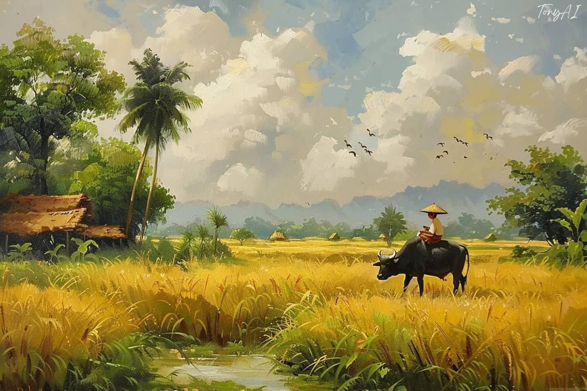 Rất nhiều người thuộc thế hệ 8x, 9x ngày xưa đã từng là cô cậu nhóc ngày ngày ngồi trên lưng trâu mà nghêu ngao hát ca, vô lo vô nghĩ.