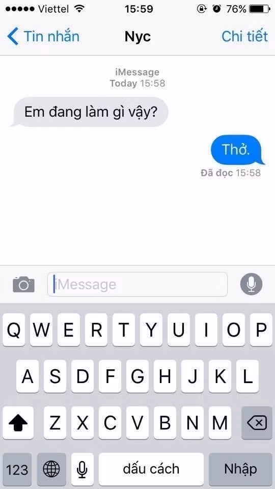 Một khi đã không ưa nhau thì những câu hỏi quan tâm cũng chỉ hóa dư thừa.