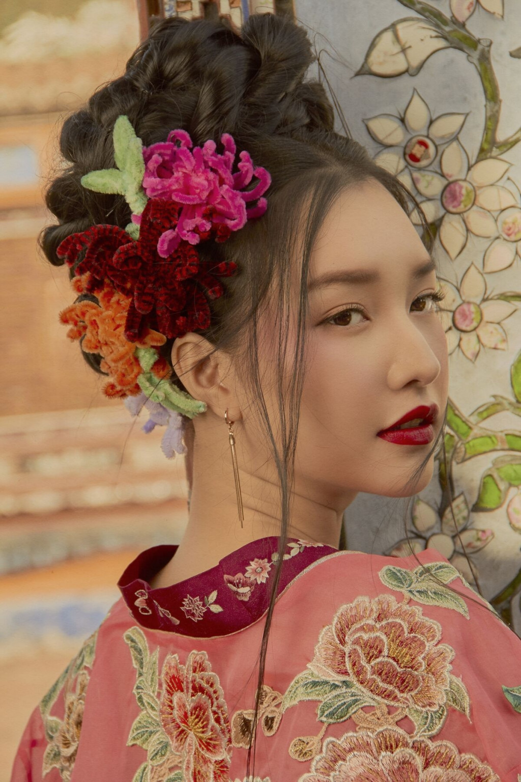 Vẻ đẹp của Ngọc Trân khiến bất kỳ ai cũng phải xao xuyến.