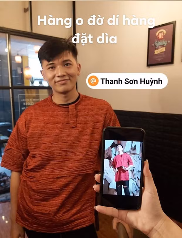 Không chỉ có nữ giới, nam giới cũng trở thành nạn nhân của việc mua hàng qua mạng.