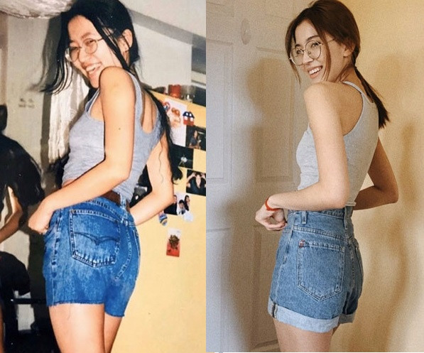 Bản sao của mẹ là có thật, giống nhau từ bề ngoài đến thần thái.