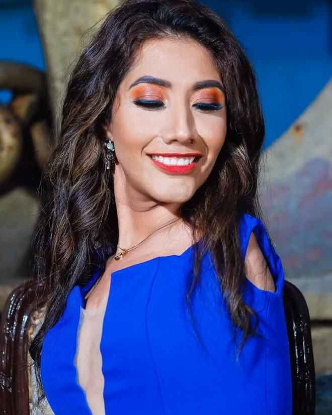 Chia sẻ về mục đích tranh tài thi hoa hậu, cô gái 26 tuổi cho hay mục tiêu giành vương miện chỉ là phụ.