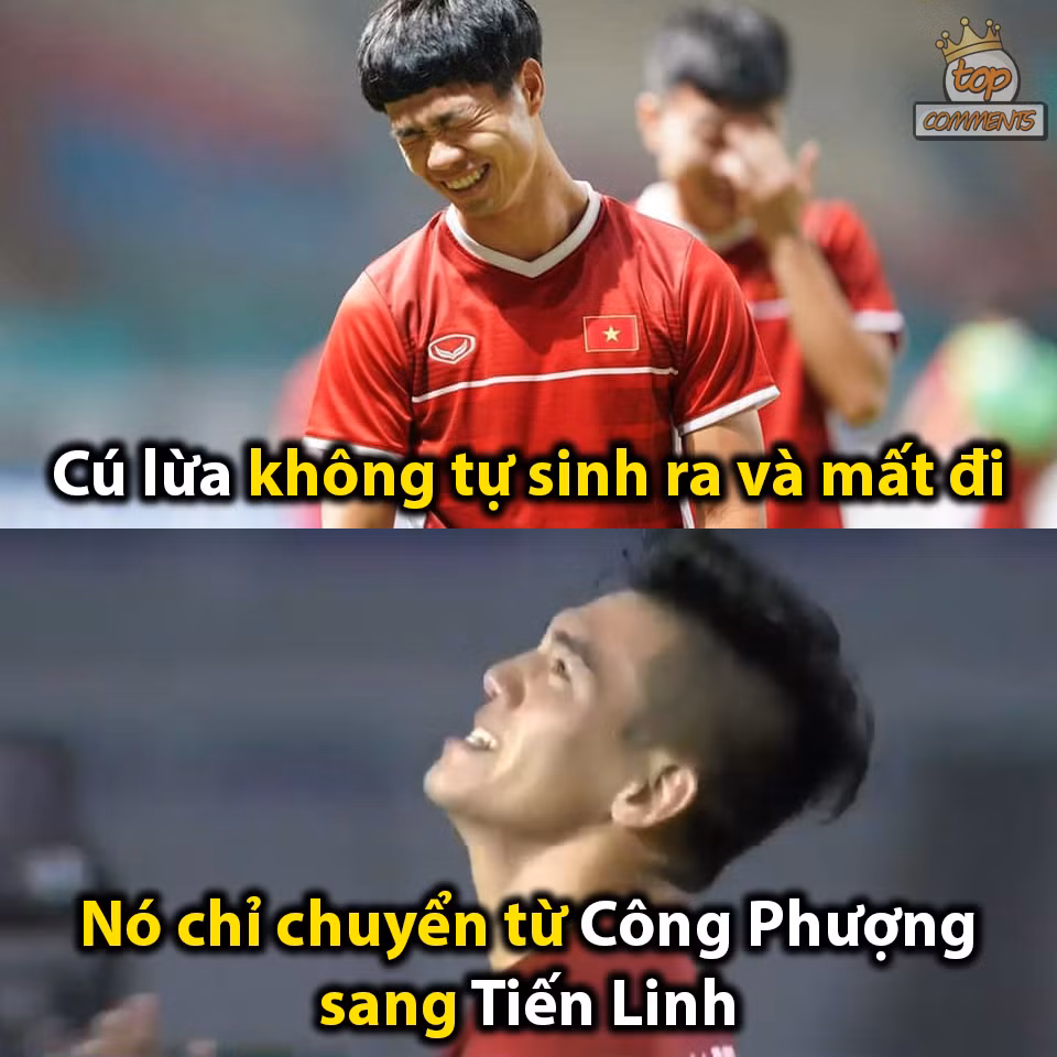 Tiến Linh, ông hoàng "cú lừa" mới, khiến người hâm mộ mừng hụt.