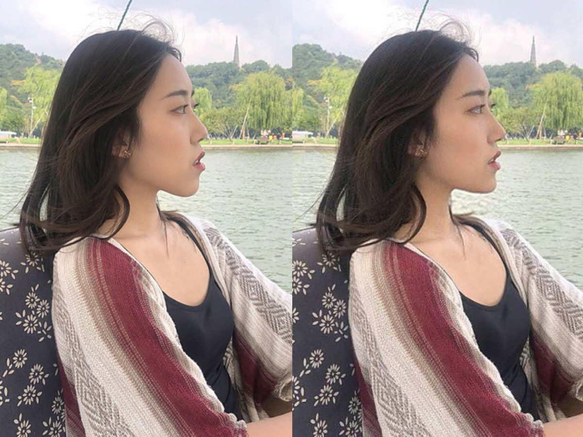 Chỉ cần thu gọn mặt 1 chút là đã có 1 bức ảnh sống ảo vạn người mê rồi!