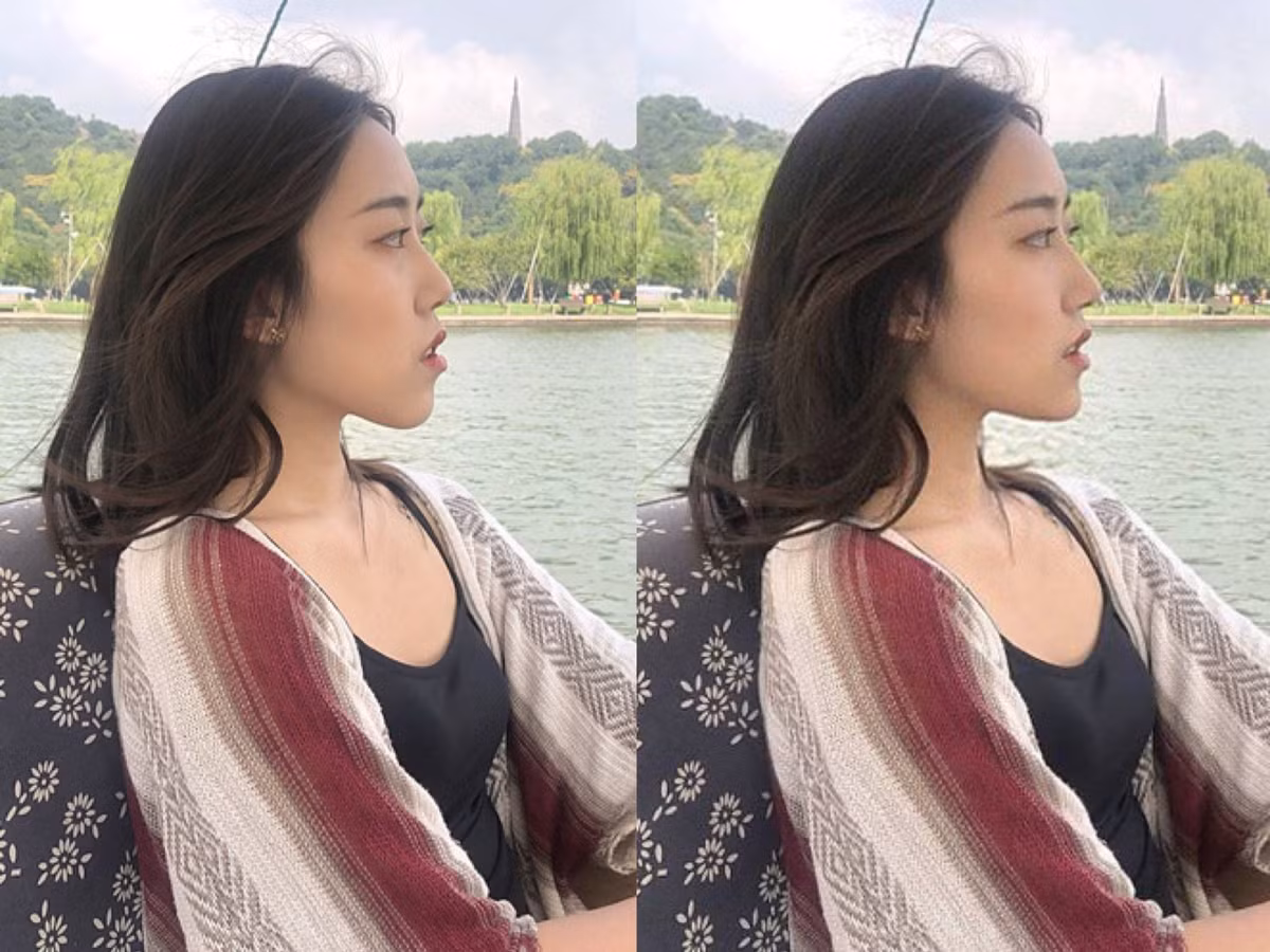 Chỉ cần thu gọn mặt 1 chút là đã có 1 bức ảnh sống ảo vạn người mê rồi!