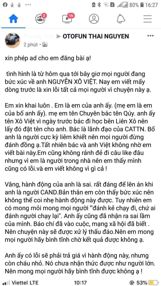 Thuong uy cong an tat nhan vien tram Hai Dang: Nguoi nha len mang noi gi?-Hinh-3