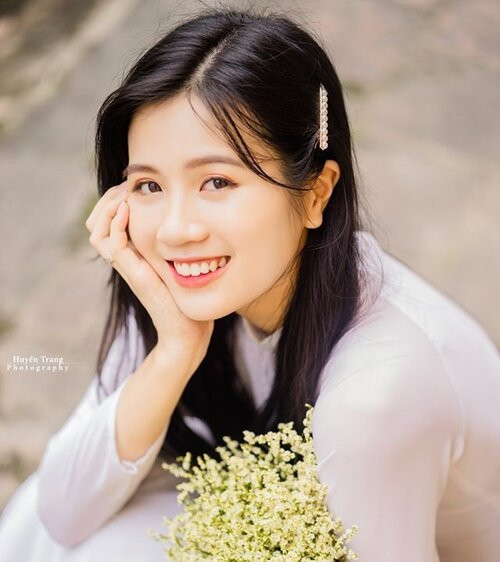 Nhắc đến những "bóng hồng" Học viện An ninh không thể quên được cô bạn Nguyễn Trần Linh Chi đang đang là sinh viên năm cuối.