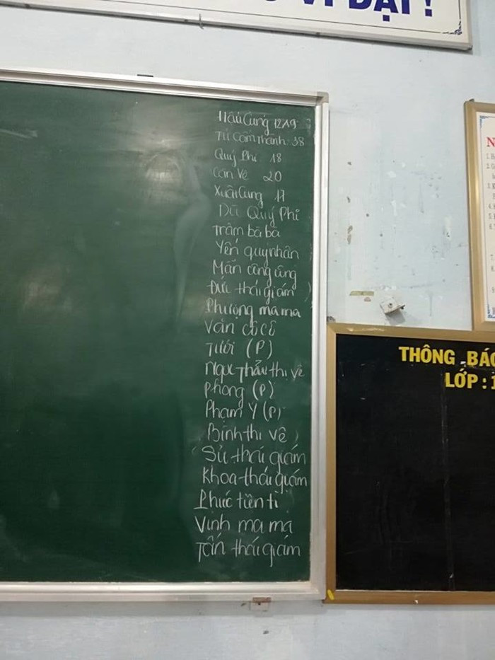 Báo cáo sĩ số được biến tấu theo trào lưu "phim cung đấu".