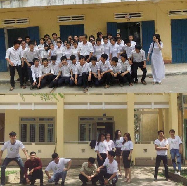 Vẫn khung cảnh đó, những người năm xưa nhưng thời gian là thứ đã trôi qua, nhiều người không thể có mặt. Bên cạnh những lý do đáng trách được đưa ra thì có nhiều người đi làm xa không thể trở về tham dự.