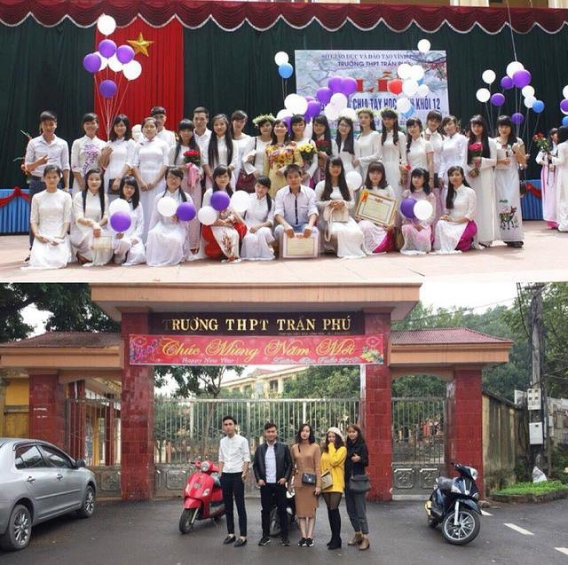 Cả một lớp học năm xưa nay chỉ có vỏn vẹn 5 người có mặt trong buổi họp lớp. Không biết do các thành viên này quá nhiệt tình hay là do số còn lại kém tinh thần tập thể đây?