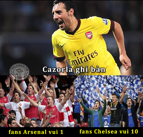 Với chiến thắng 2-0 của mình trước Man City thì CĐV của Arsenal rất vui nhưng người vui nhất đó là CĐV của Chelsea vì Arsenal đã giúp đội bóng của họ bỏ xa Man City trên bảng xếp hạng.