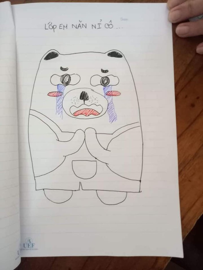 Mới đây, một bức thư bằng tranh bày tỏ tâm tư nguyện vọng gửi đến cô giáo bộ môn Sinh của một lớp học được tài khoản Tam Nguyên đăng tải lên mạng xã hội đã thu hút sự chú ý mạnh mẽ từ cộng đồng mạng.