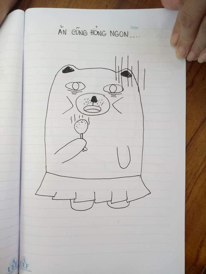 Theo chủ nhân của bài viết này chia sẻ, vì điểm kiểm tra 1 tiết của lớp khá thấp có thể ảnh hưởng đến kết quả học tập chung, nên các thành viên đã bàn nhau cách năn nỉ xin cô cho làm bài lại và điểm của hai bài thi sẽ được cộng lại chia đôi.