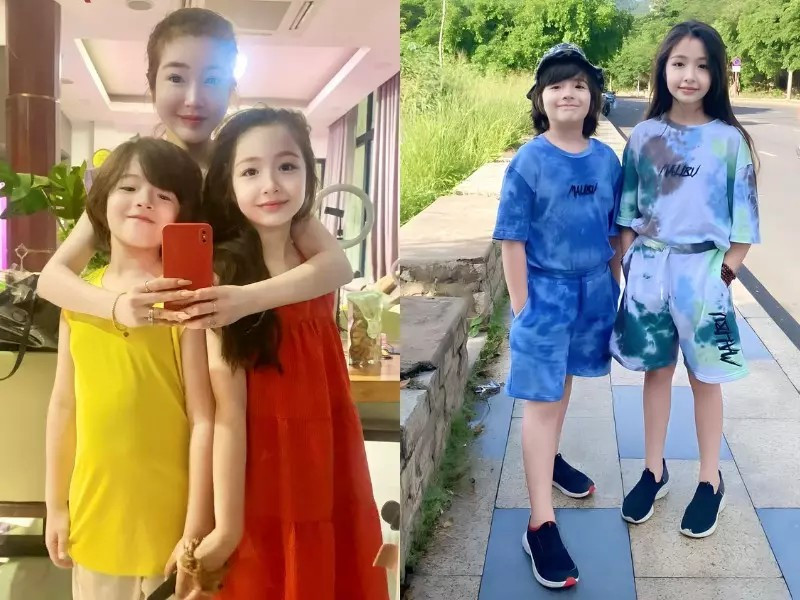 Để có được chiều cao vượt trội, cựu hot girl từng cho biết cô cho con gái học bơi lội từ khi mới 3 tháng tuổi để thúc đẩy chiều cao.