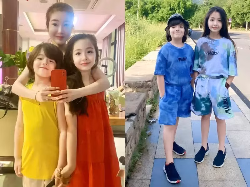 Để có được chiều cao vượt trội, cựu hot girl từng cho biết cô cho con gái học bơi lội từ khi mới 3 tháng tuổi để thúc đẩy chiều cao.