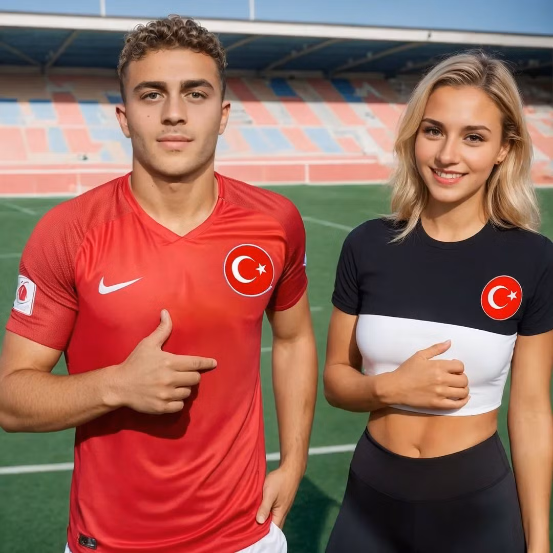 Thậm chí, nữ người mẫu này còn đăng tải ảnh chụp cùng nam cầu thủ người Thổ Nhĩ Kỳ là Barış Alper Yılmaz (sinh năm 2000, chơi ở vị trí tiền vệ của đội tuyển Quốc gia Thổ Nhĩ Kỳ).