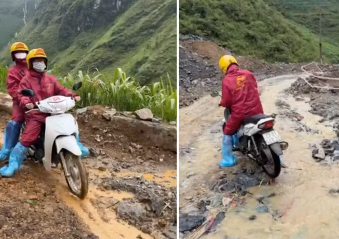 Con gái tự lái xe rất mỏi và mệt; đường cua, đường đèo ở Hà Giang với thời tiết bình thường vốn đã khó đi, khi có mưa lũ, sạt lở thì nguy hiểm hơn rất nhiều lần. Lúc này đã lên đường và cảm thấy không còn đường lui nên hội bạn vẫn quyết tâm đi bằng được.