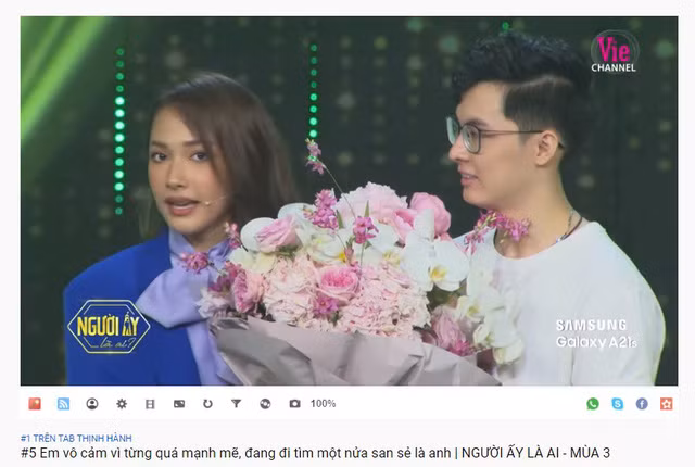 Noway và Cara Phương lại đón nhận thêm một tin vui nữa, khi tập phát sóng Người ấy là ai mùa 3 với sự góp mặt của cặp đôi này đã lọt Top 1 Thịnh hành (Trending) trên Youtube, với hơn 5,5 triệu lượt xem chỉ sau 2 ngày lên sóng.