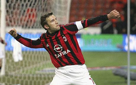 Andriy Shevchenko – huyền thoại ở San Siro - là một trong những tiền đạo hay nhất thế giới ở thế hệ của anh. Cựu tiền đạo của Dynamo Kyiv đã ghi được 369 bàn trong 729 lần cả thảy, hiệu suất ghi bàn 0,49 bàn/trận.