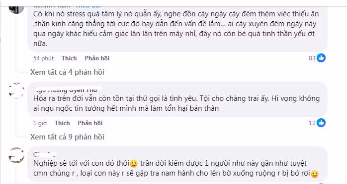 Câu chuyện làm xúc động cả những netizen ở Việt Nam, nhiều người bày tỏ sự thương cảm cho chàng trai 21 tuổi: "Hóa ra trên đời vẫn còn tồn tại thứ gọi là tình yêu. Tội cho chàng trai ấy."